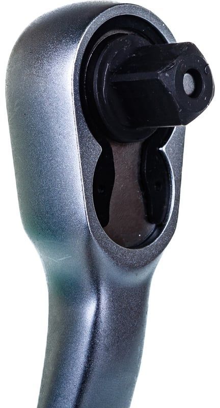 Рукоятка трещоточная изогнутая 1/2", 72 зубца Kraftool Pro 27795-1/2_z02 - фото