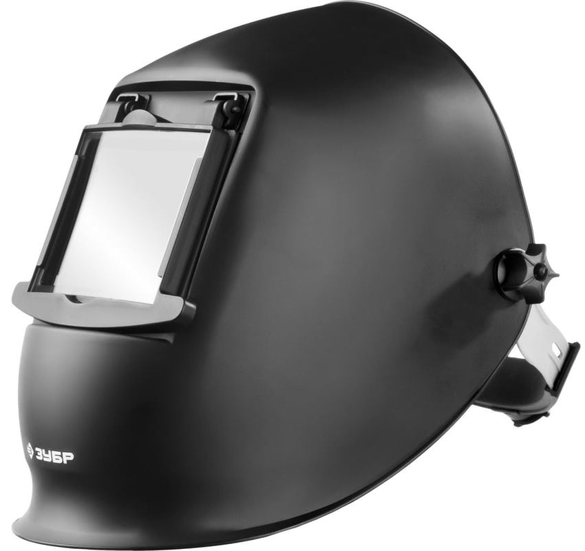 Маска сварщика, откидной блок со стеклянным светофильтром МСО-11 ЗУБР 11072 - фото