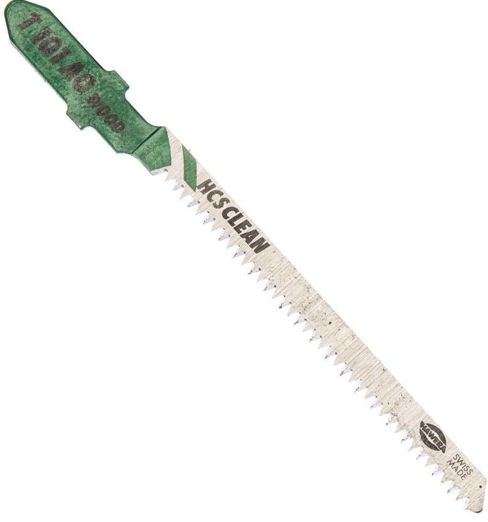 Пилка по дереву для электролобзика T101AO Hawera F00Y240502, сталь HCS, 5 шт - фото