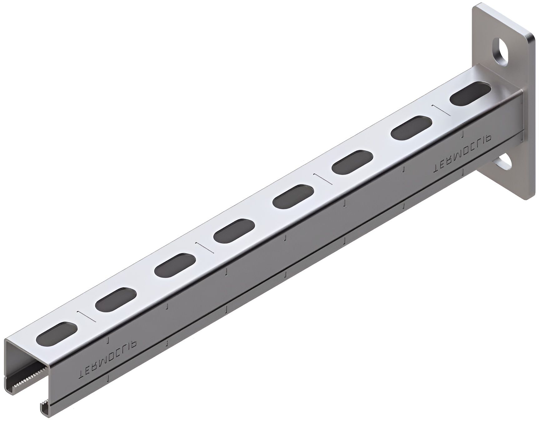 Консоль монтажная 41х41 TERMOCLIP, оцинкованная сталь - фото