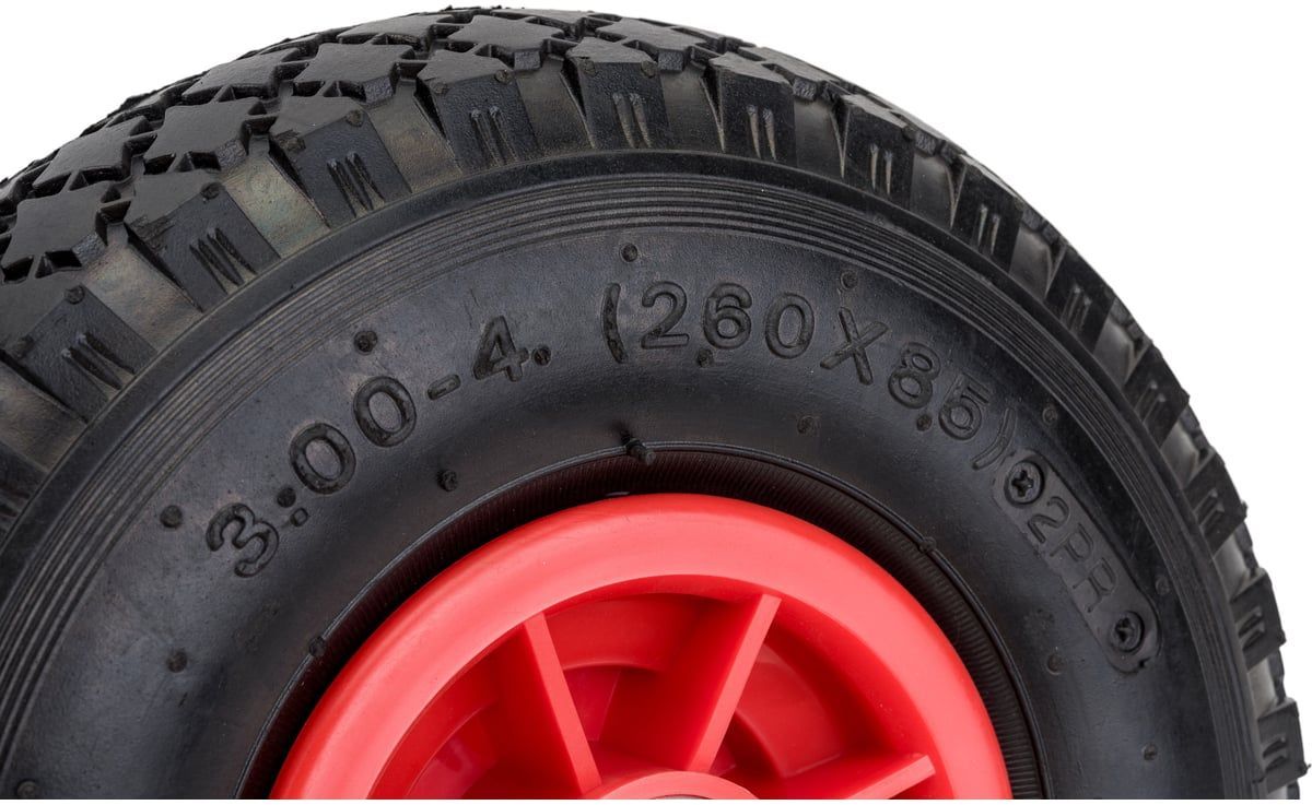 Колесо пневматическое с пластиковым ободом 260 мм PR 1805 - фото