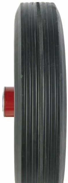 Колесо литое резиновое с несимметричной ступицей 250 мм SR1900 - фото