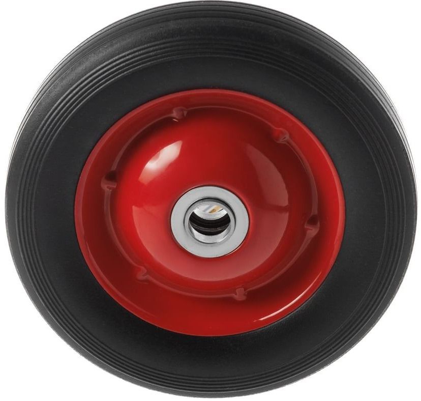 Колесо литое резиновое с несимметричной ступицей 200 мм SR1500 - фото