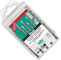 Набор буров SDS-Plus 6, 8, 10 мм длина 160/100 мм SDS-Plus Heller Bionic Pro 16895, 5 предметов Набор буров SDS-Plus 6, 8, 10 мм длина 160/100 мм SDS-Plus Heller Bionic Pro 16895, 5 предметов