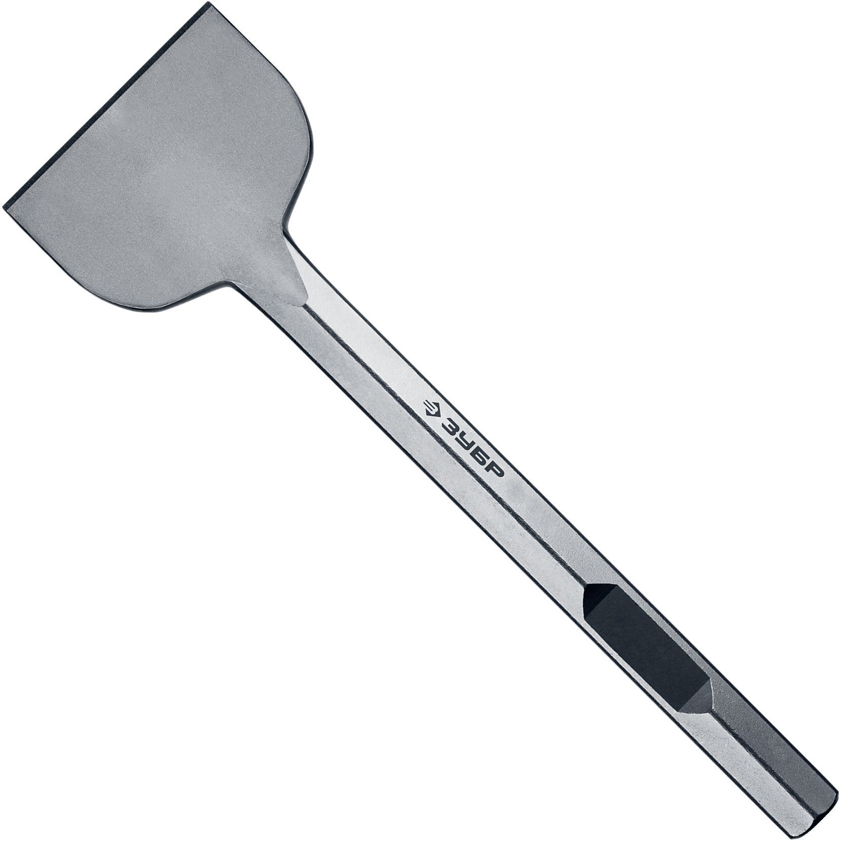 Зубило лопаточное 125х400 мм HEX 28 ЗУБР БУРАН 29372-125-400 - фото