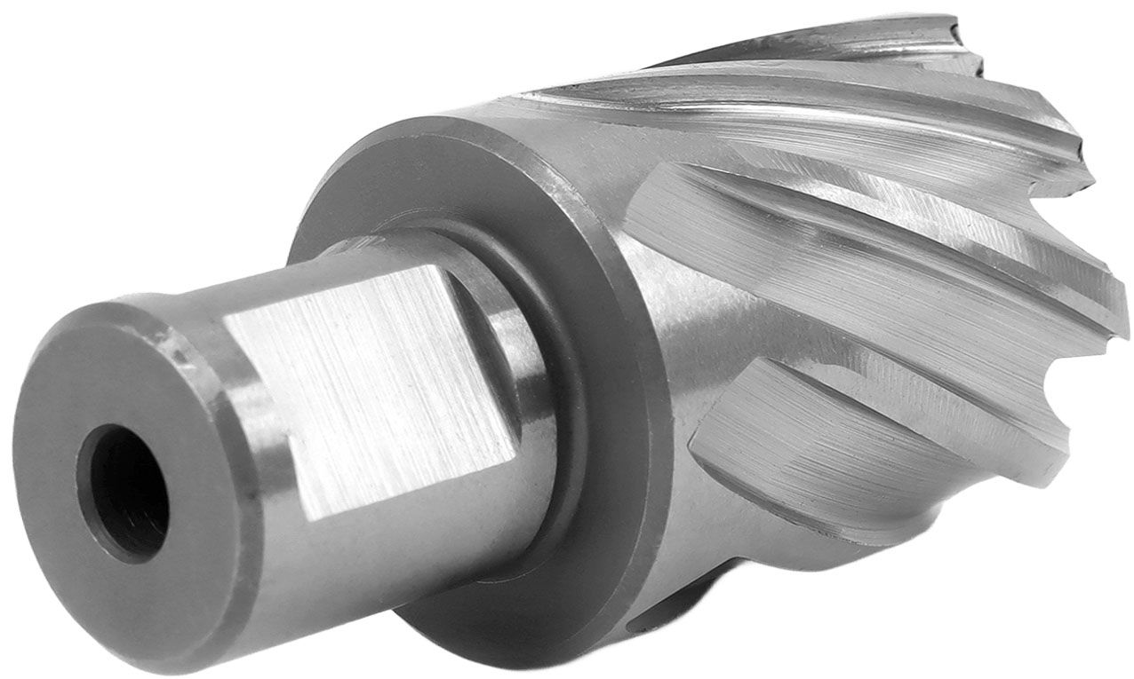 Сверло по металлу корончатое Weldon 19, Messer, сталь HSS  - фото