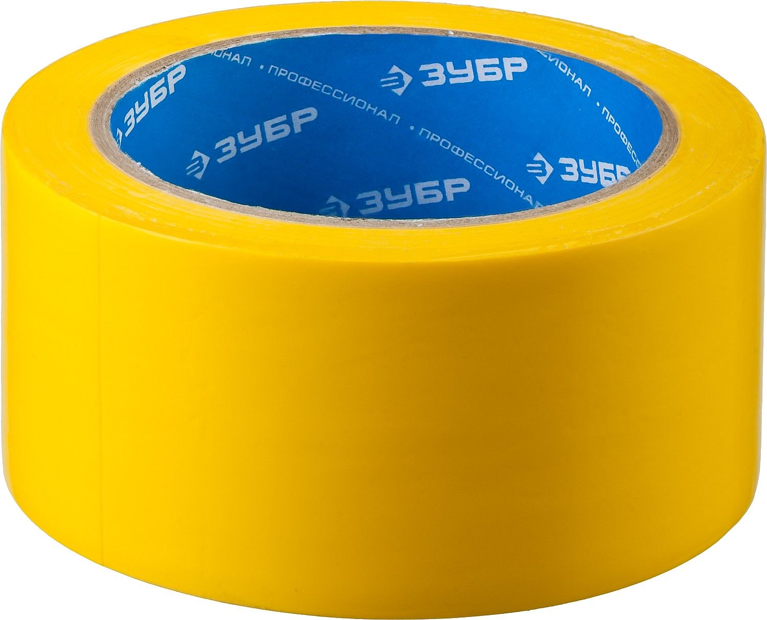 Лента клейкая разметочная сигнальная 50 мм длина 25 м ЗУБР Профессионал - фото