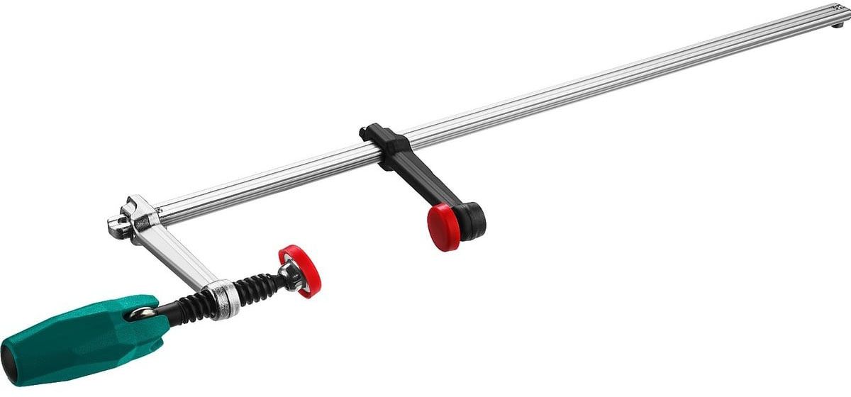 Струбцина универсальная UF-400/8, 80х400 мм, тип F, Kraftool 32018-080-400 - фото