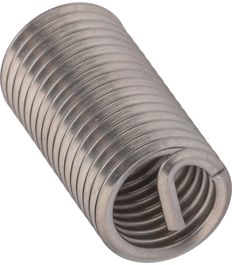 Вставка резьбовая M8x1,25 мм DIN 8140S H-Tools 107611HT-15, 15 шт, метрическая резьба - фото