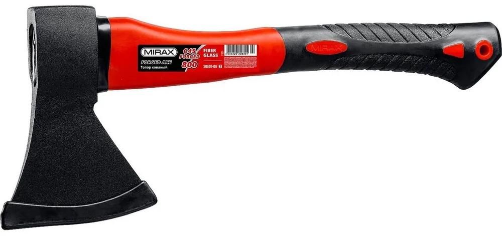 Топор кованый с фиберглассовой рукояткой Mirax - фото