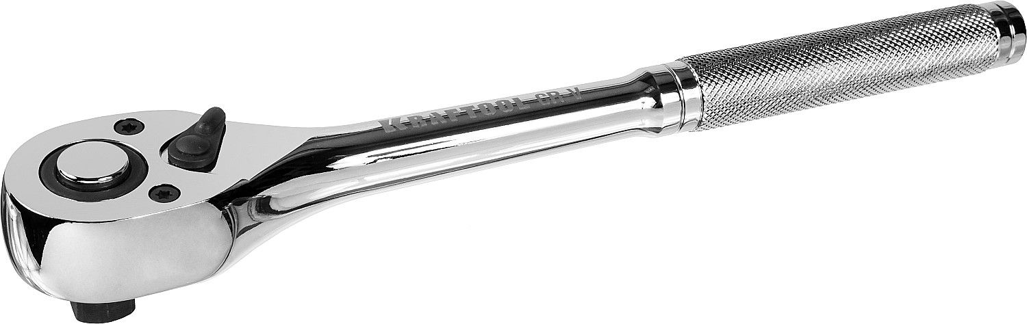 Рукоятка трещоточная цельнометаллическая 1/2", 72 зубца Kraftool 27793-1/2_z02 - фото