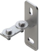 Фланец торцевой поперечный 28 4F2 М8 TERMOCLIP Фланец торцевой поперечный 28 4F2 М8 TERMOCLIP