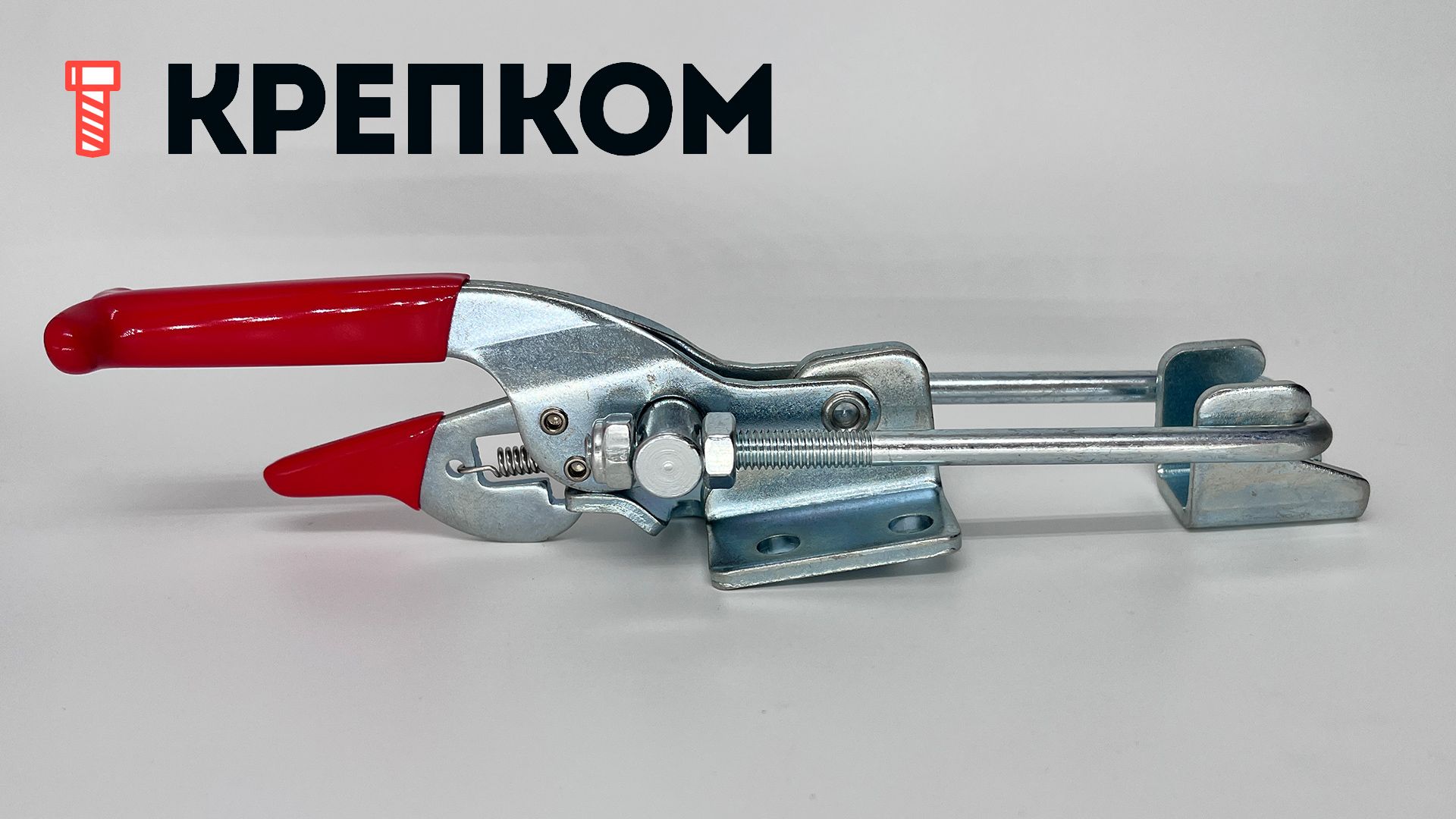 Замок регулируемый натяжной L=159-179 мм, нагрузка 220 кг, (544), оцинкованная сталь - фото