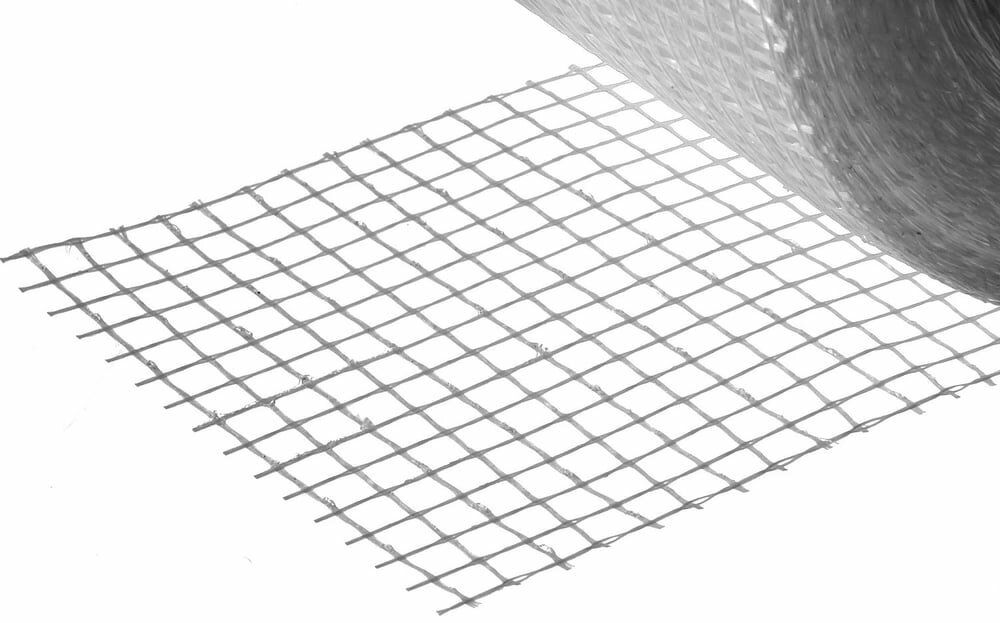 Лента клейкая стеклотканевая серпянка узкая FIT - фото