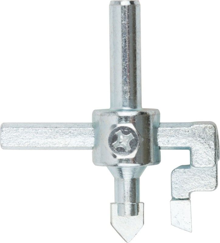 Сверло регулируемое по кафелю "Балеринка" с карбидным резцом 20 - 90 мм ц/х FIT 16530 - фото