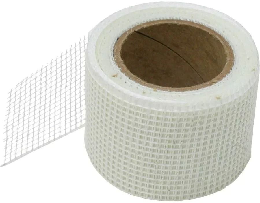 Лента клейкая стеклотканевая серпянка узкая FIT - фото