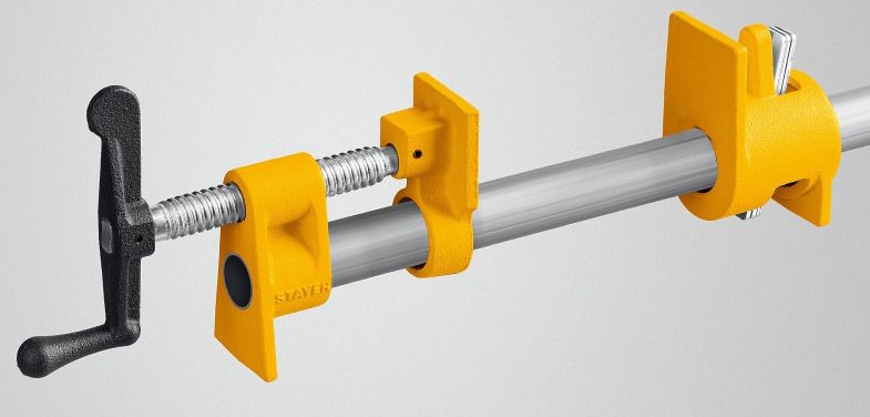 Струбцина трубная чугунная 1/2" Stayer 32307-12 - фото