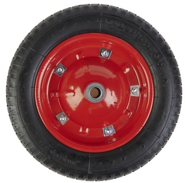 Колесо пневматическое с симметричной ступицей резиновое 340 мм PR 2400-3-8 - фото