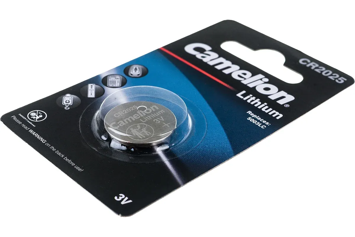 Батарейка Camelion CR2025 BL1 17894 - фото