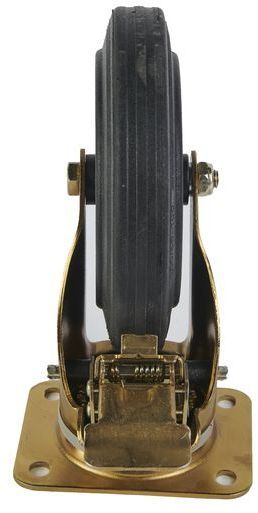 Промышленное колесо поворотное с тормозом 160 мм SCb63K - фото