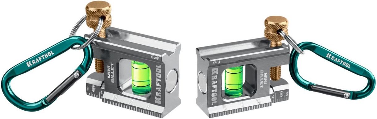 Уровень магнитный брусковый 50 мм Kraftool Mini Billet 34791 - фото
