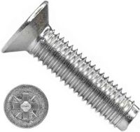 Винт резьбовыдавливающий с потайной головкой и шлицем PZ DIN 7500 form M, нержавеющая сталь А2 Винт резьбовыдавливающий с потайной головкой и шлицем PZ DIN 7500 form M, нержавеющая сталь А2