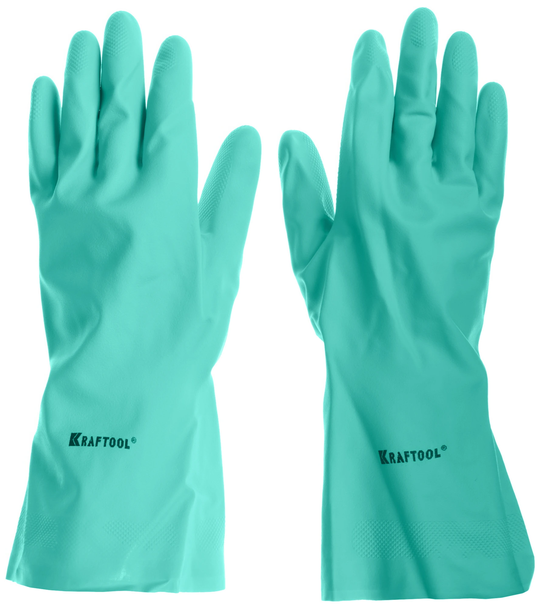 Перчатки нитриловые, повышенной прочности, с х/б напылением, маслобензостойкие XXL Nitril Kraftool 11280-XXL_z01 - фото