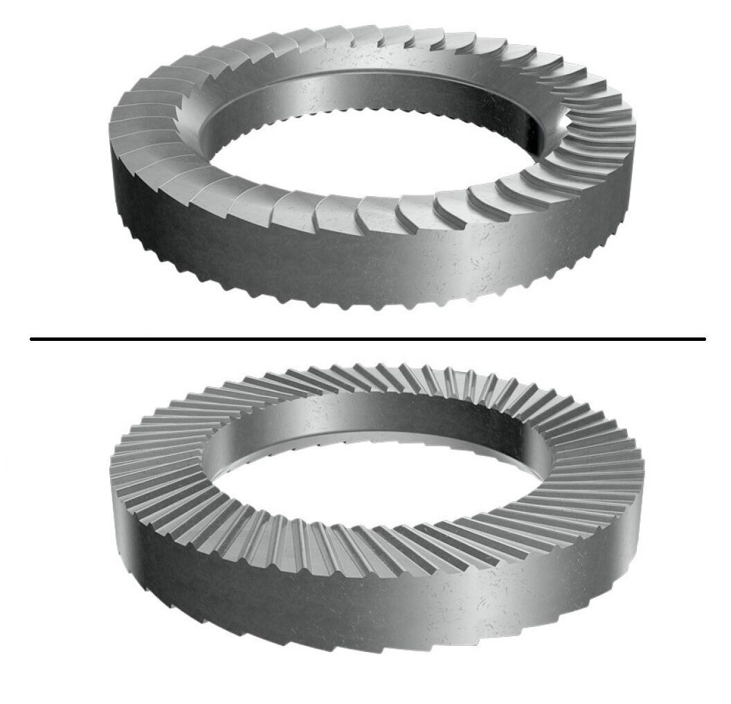 Шайба стопорная Grower Tenkeep large, сталь с покрытием Delta Protekt - фото