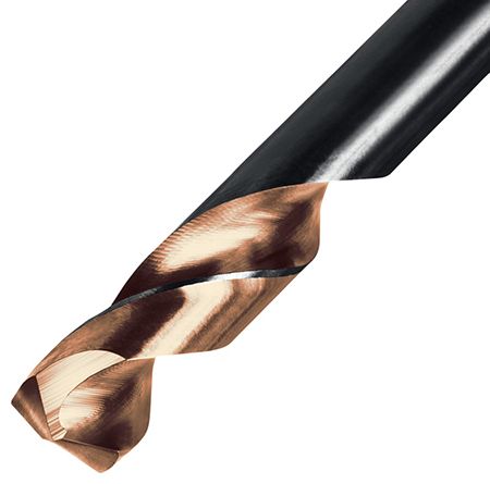 Сверло по металлу двухстороннее класс А Double Сo-8 Kraftoo - рабочая часть Сверло по металлу двухстороннее класс А Double Сo-8 Kraftoo - рабочая часть