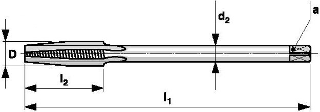 Метчик гаечный pn8_3070 Метчик гаечный pn8_3070 схема