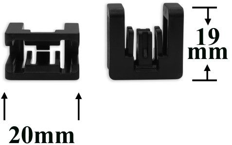 Клипса автомобильная - схема Клипса автомобильная - схема