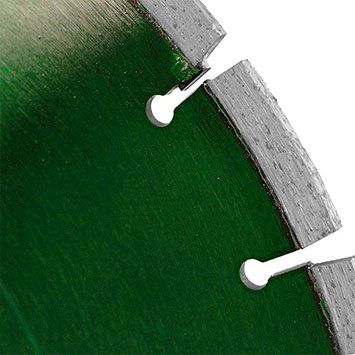 Диск алмазный сегментный PF/M по свежему бетону, Messer Диск алмазный сегментный PF/M по свежему бетону, Messer - сегменты