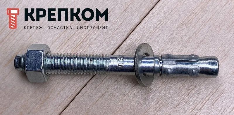Оцинкованный клиновой анкер Sormat S-KA - фото