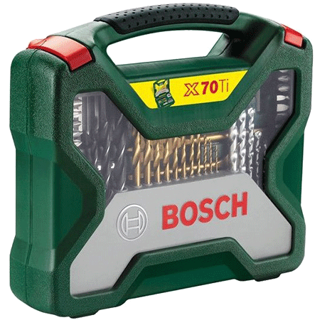 Набор принадлежностей Bosch X-Line Titanium 70 предметов (2607019329) Набор принадлежностей Bosch X-Line Titanium 70 предметов (2607019329)