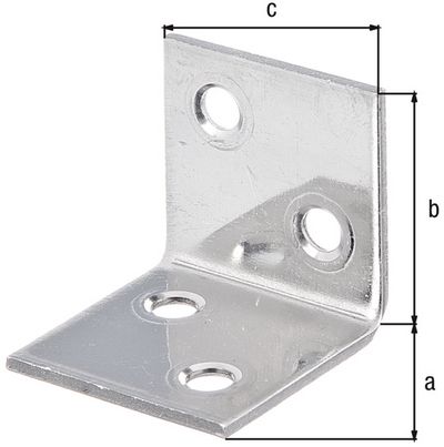 Уголок крепежный мебельный - схема Уголок крепежный мебельный - схема
