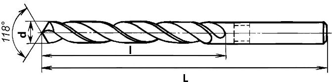 Схема свёрл по ГОСТ 10902-77 уменьшенная Схема свёрл по ГОСТ 10902-77 уменьшенная