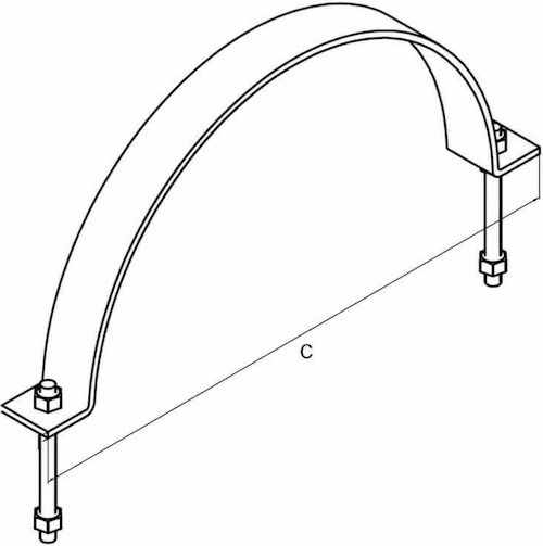 Хомут Fischer PI IPC - схема Хомут Fischer PI IPC - схема
