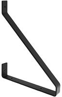 Кронштейн для полок 200 мм Домарт LOFT модель 4, белый/черный Кронштейн для полок 200 мм Домарт LOFT модель 4, белый/черный