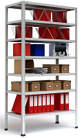 Стеллаж металлический до 200 кг, 7 полок Металл-завод СТФУ-П 1047-2,0 2000х1000х400 мм Стеллаж металлический до 200 кг, 7 полок Металл-завод СТФУ-П 1047-2,0 2000х1000х400 мм