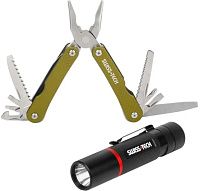 Набор мультитул+фонарик Swiss+Tech ST001014, 2 шт Набор мультитул+фонарик Swiss+Tech ST001014, 2 шт