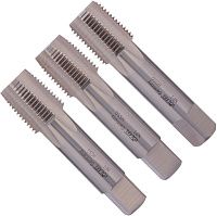 Метчик ручной NPT 3/4" ISO 529 HSS-G Volkel 88422S3, дюймовая коническая резьба NPT, 3 шт Метчик ручной NPT 3/4" ISO 529 HSS-G Volkel 88422S3, дюймовая коническая резьба NPT, 3 шт