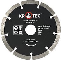 Диск алмазный сегментный 125х7,5х2,0х22,2 мм Krotec 5606002 Диск алмазный сегментный 125х7,5х2,0х22,2 мм Krotec 5606002
