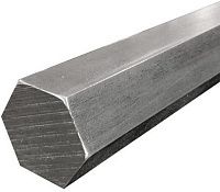 Шестигранник калиброванный (пруток) 24 мм ГОСТ 8560 длина 1 м, сталь Ст40 Шестигранник калиброванный (пруток) 24 мм ГОСТ 8560 длина 1 м, сталь Ст40