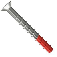 Шуруп по бетону c потайной головкой 10х80 25/15/- мм Fischer FBS II SK R 543583, нержавеющая сталь А4 Шуруп по бетону c потайной головкой 10х80 25/15/- мм Fischer FBS II SK R 543583, нержавеющая сталь А4