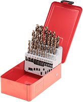 Набор сверл по металлу 1-13 мм, 25 шт HSSE-Co5, DIN 338 Ruko 228215 Набор сверл по металлу 1-13 мм, 25 шт HSSE-Co5, DIN 338 Ruko 228215