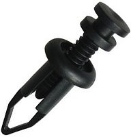 Клипса автомобильная с резьбовым штырьком 632 Клипса автомобильная с резьбовым штырьком 632