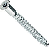 Винт-конфирмат 6,1х42 мм PH, оцинкованная сталь  Винт-конфирмат 6,1х42 мм PH, оцинкованная сталь