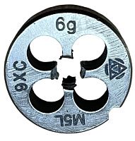 Плашка М5х0,8 мм 9ХС Волжский Инструмент 3704076, левая метрическая резьба Плашка М5х0,8 мм 9ХС Волжский Инструмент 3704076, левая метрическая резьба