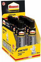 Клей в шоу-боксе Кристалл Момент 873873, 30 мл Клей в шоу-боксе Кристалл Момент 873873, 30 мл