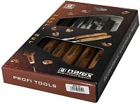 Набор долот с деревянной рукояткой PROFI Narex 869950, 6 штук в картонной коробке Набор долот с деревянной рукояткой PROFI Narex 869950, 6 штук в картонной коробке